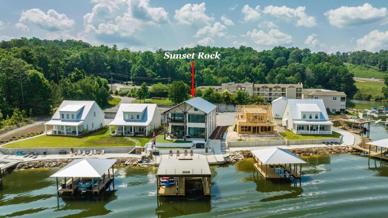 Sunset Rock At Lake Martin Alexander City Bagian luar foto
