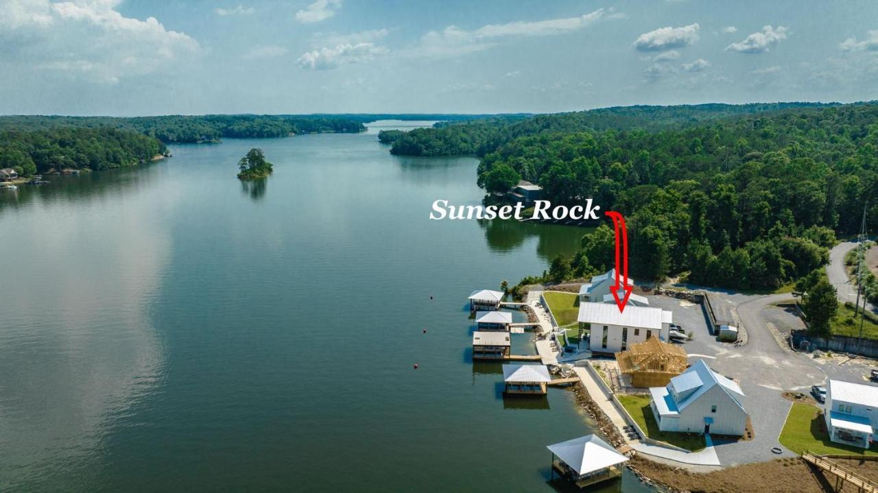 Sunset Rock At Lake Martin Alexander City Bagian luar foto